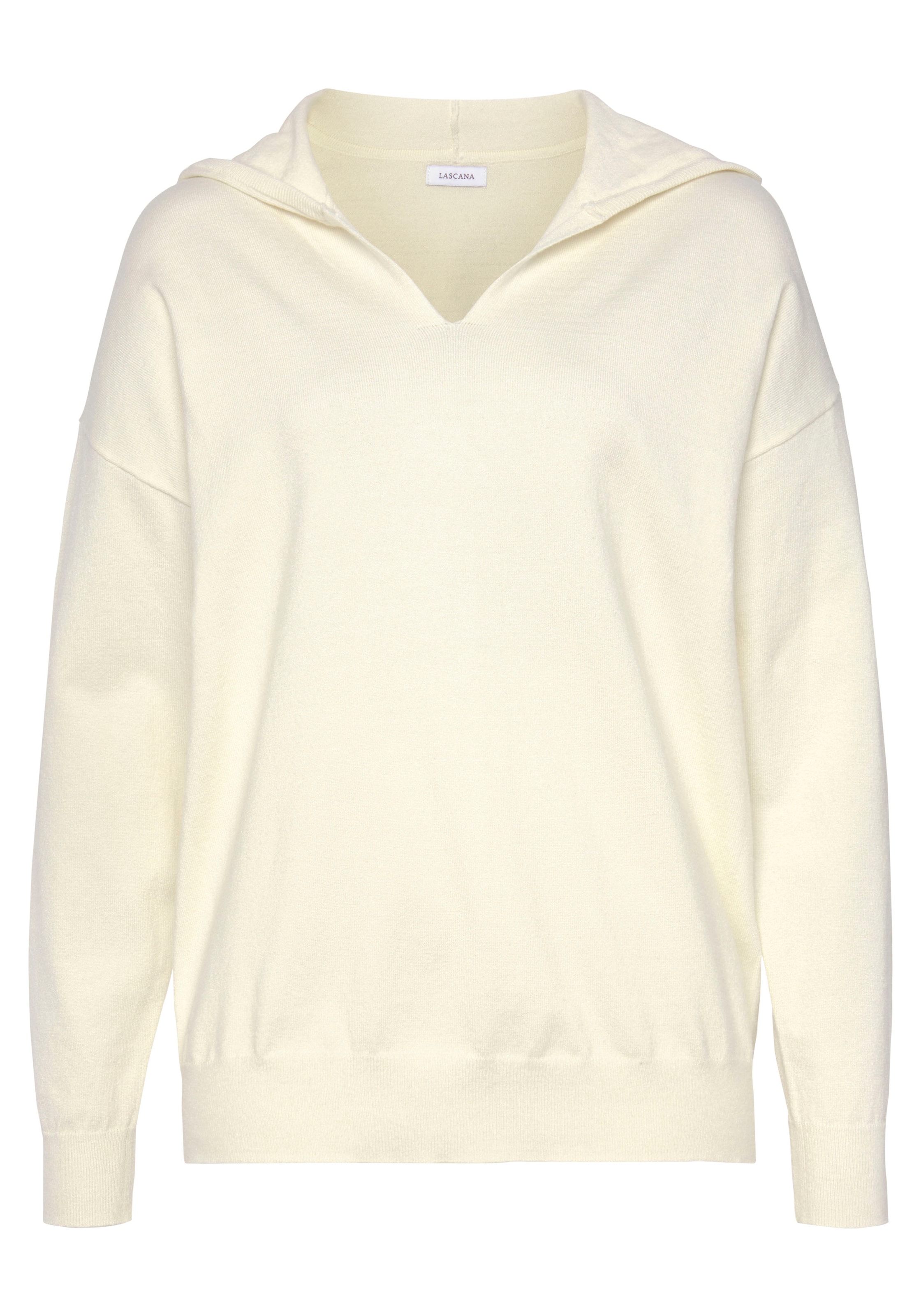 Pull-over LASCANA en beige : devant