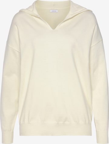 Pull-over LASCANA en beige : devant