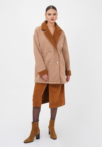 FRESHLIONS Between-seasons coat 'Nevara' in Beige