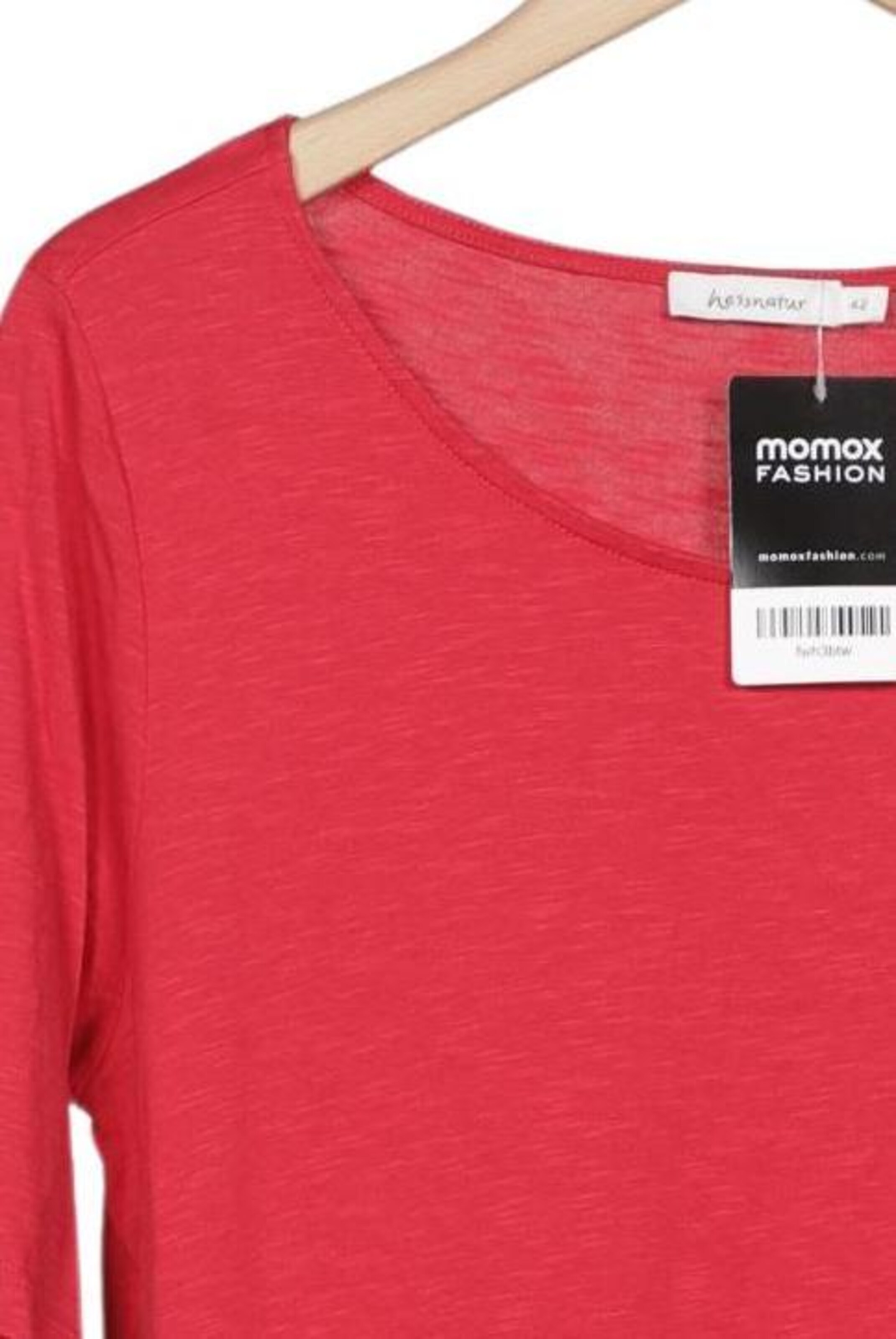 hessnatur Top & Shirt in XL in Red
