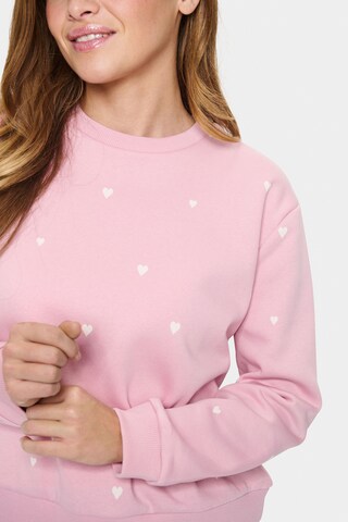 Sweat-shirt 'DagnaSZ' SAINT TROPEZ en rose