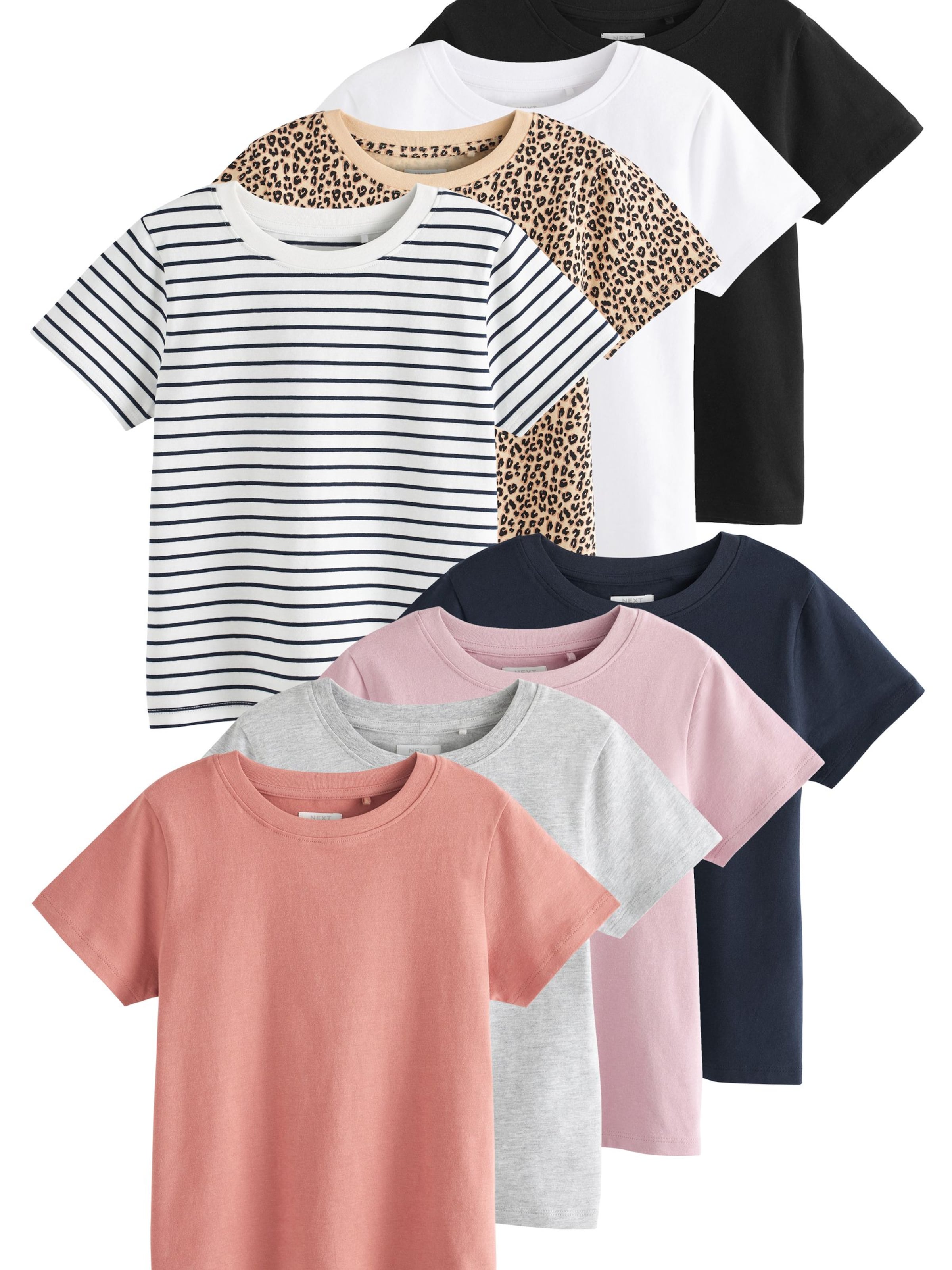 Next Тениска в пъстро: отпред