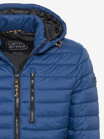 CAMEL ACTIVE Übergangsjacke aus recycletem Polyamid in Blau