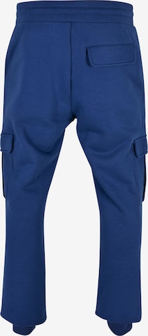 Urban Classics - Tapered Calças cargo em azul