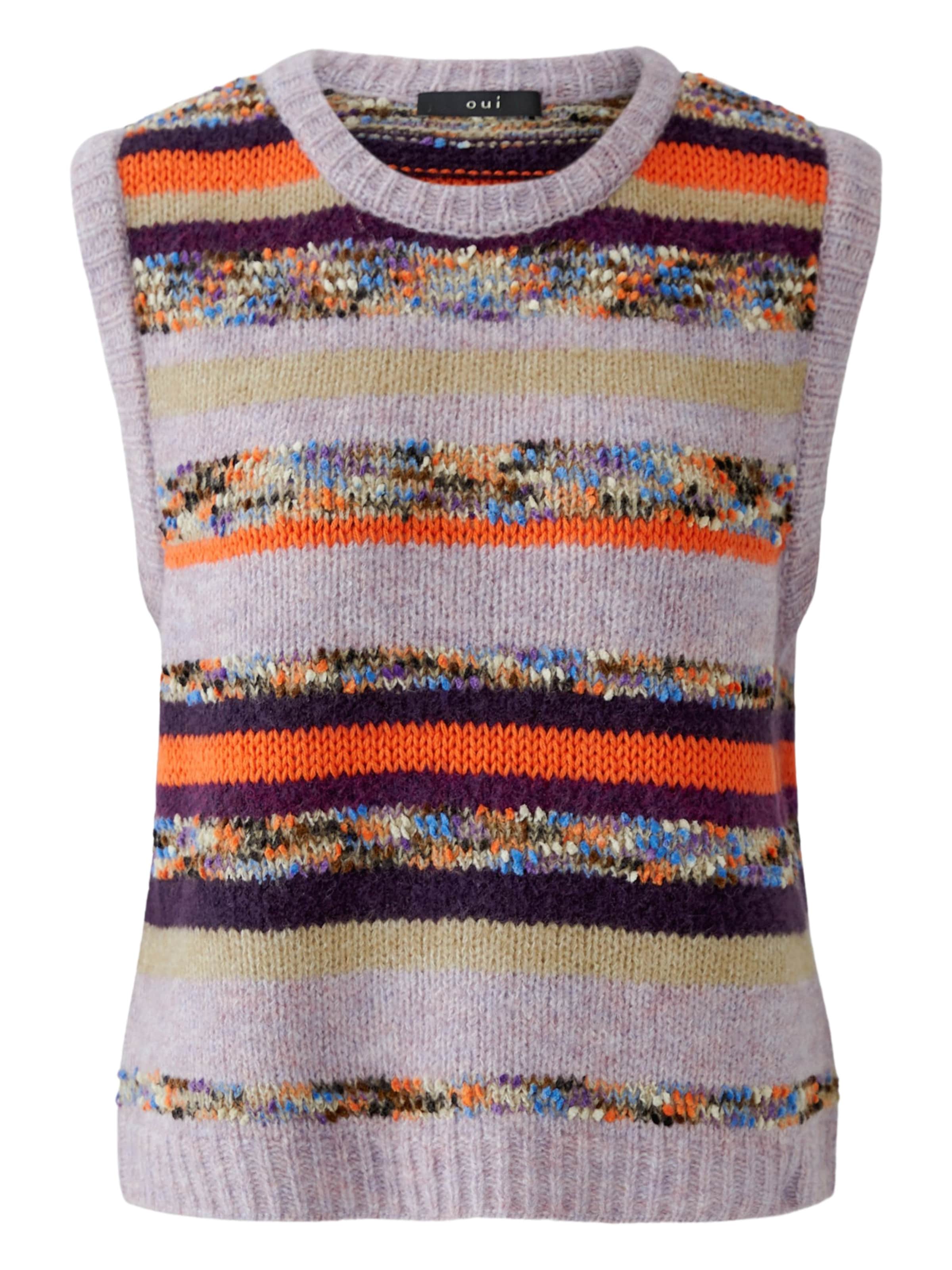 OUI Pullover in Grau: Vorderseite