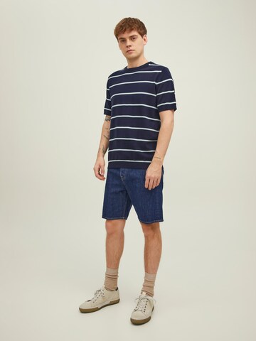 JACK & JONES Szabványos Farmer 'TONY' - kék