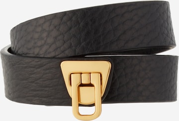 Coccinelle - Pulsera en negro: frente