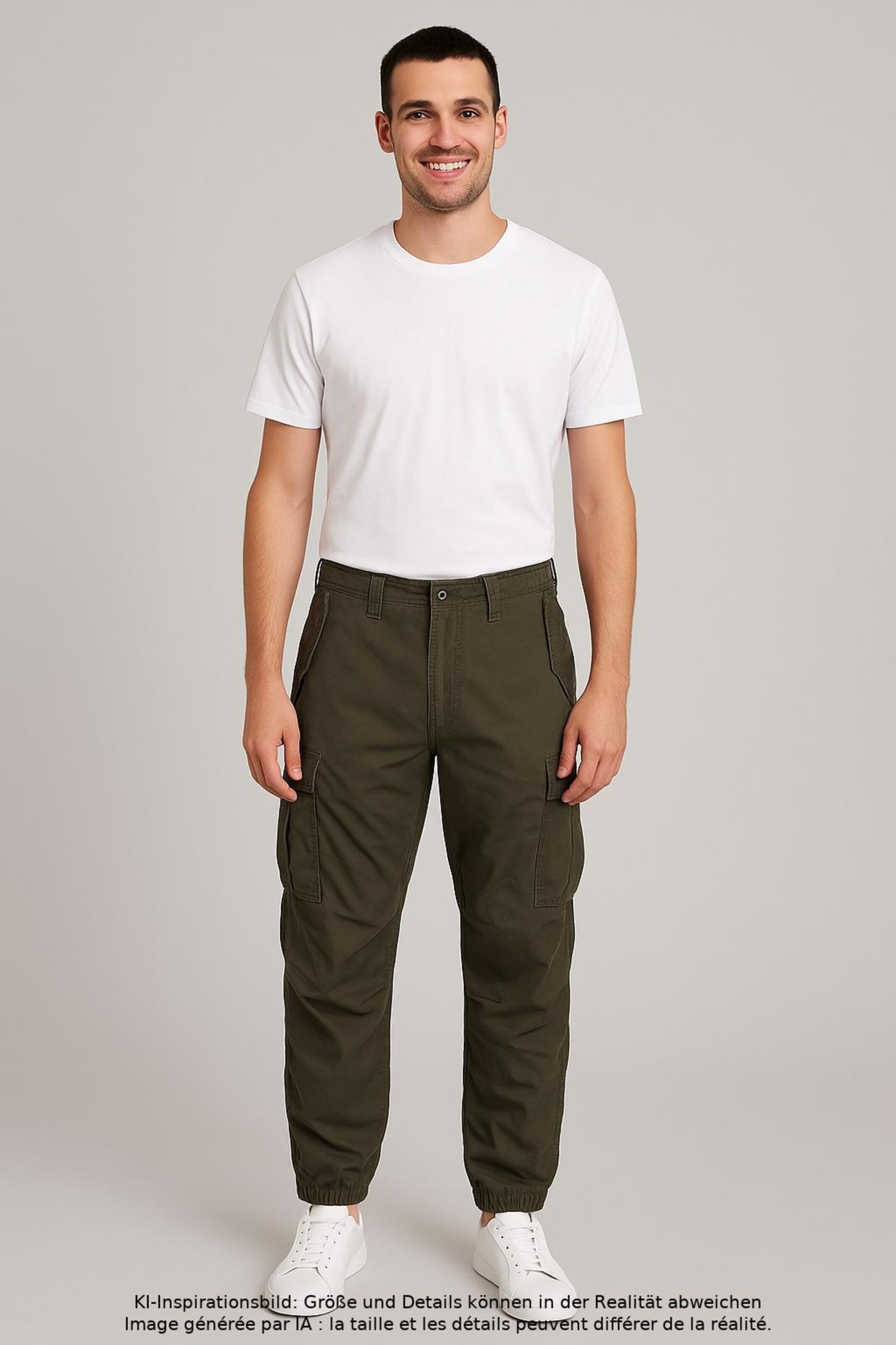 Brandit Pants in 33 in Green: front