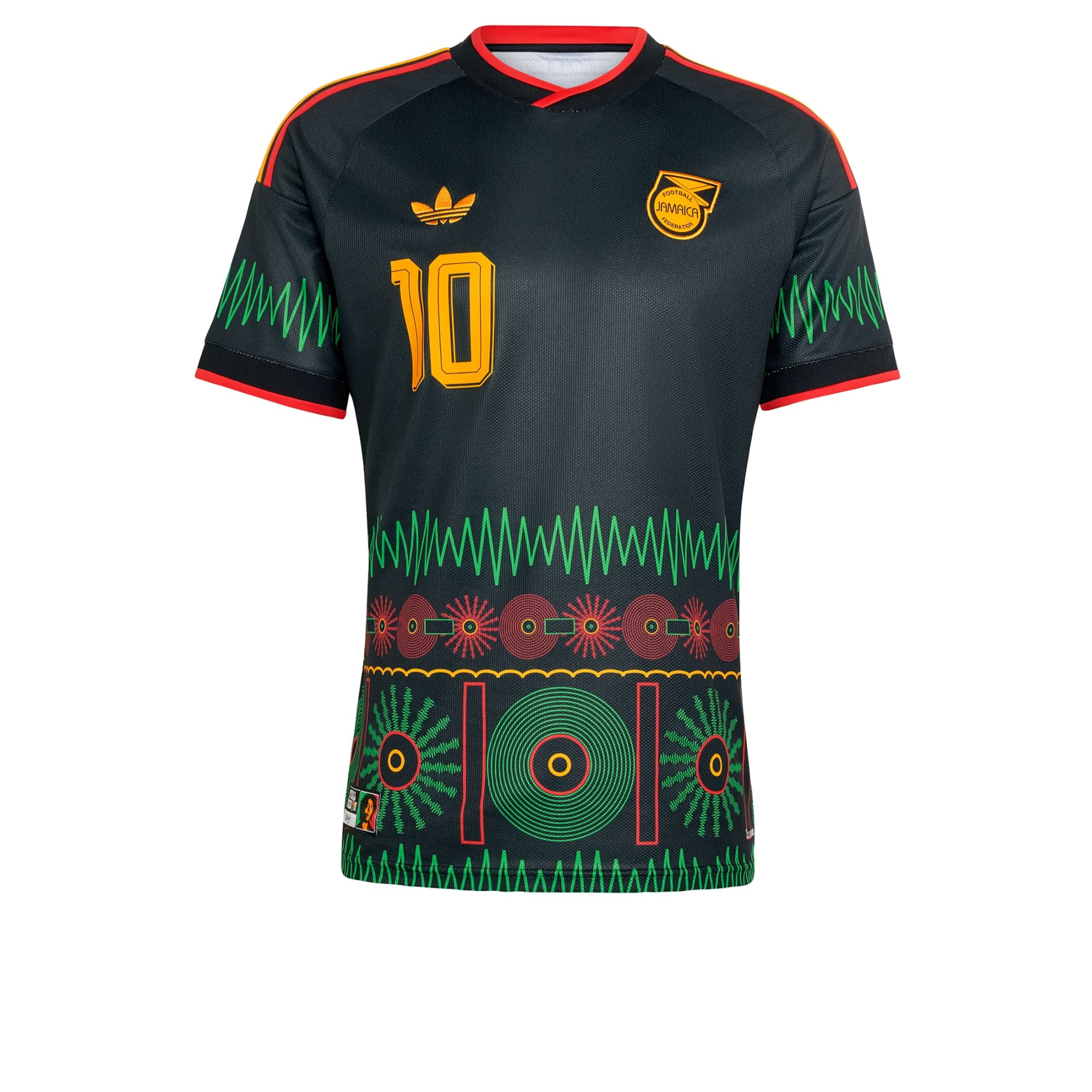 ADIDAS PERFORMANCE Tricot 'Jamaika 26 x Bob Marley' in Zwart