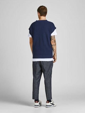 JACK & JONES Regular Pleated Pants in Grey