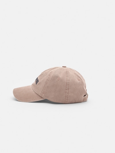 Pull&Bear Cap in puder / schwarz / weiß, Produktansicht