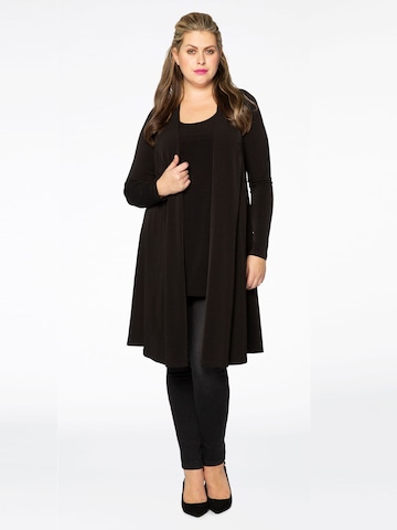 YOEK Knit cardigan 'DOLCE' in Black