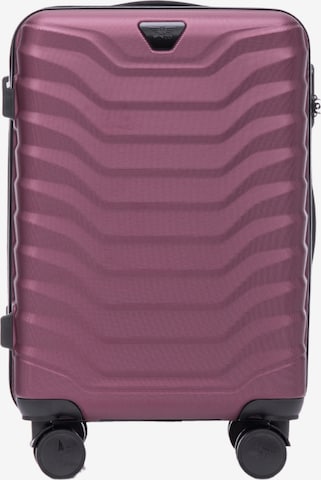 WINGS Cart 'PEAFOWL' in Red: front