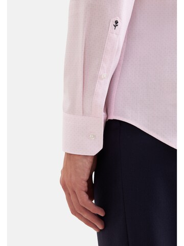 SEIDENSTICKER Slim fit Zakelijk overhemd in Roze