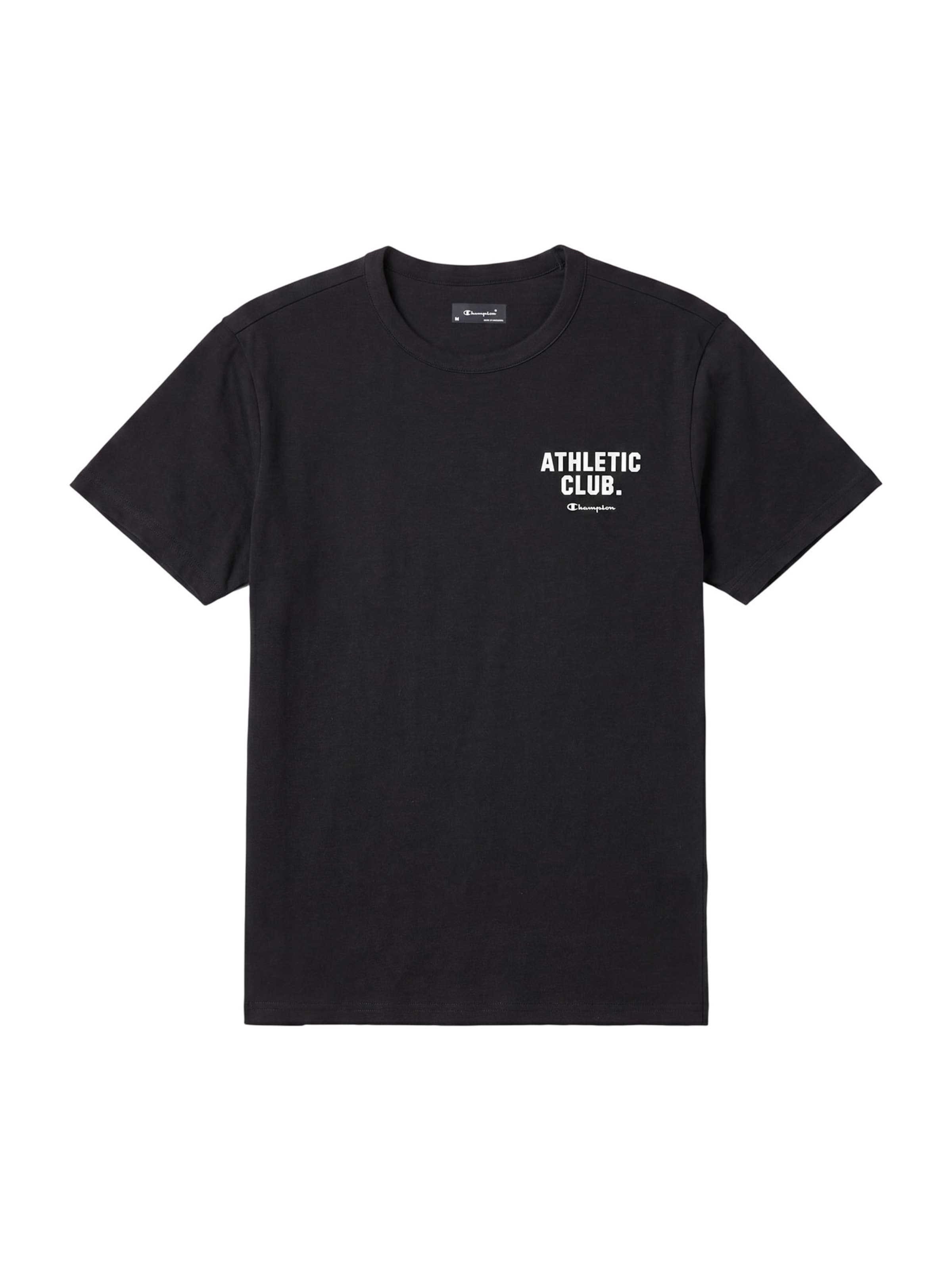 Champion - Camiseta funcional en negro: frente