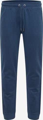 Effilé Pantalon BLEND en bleu : devant