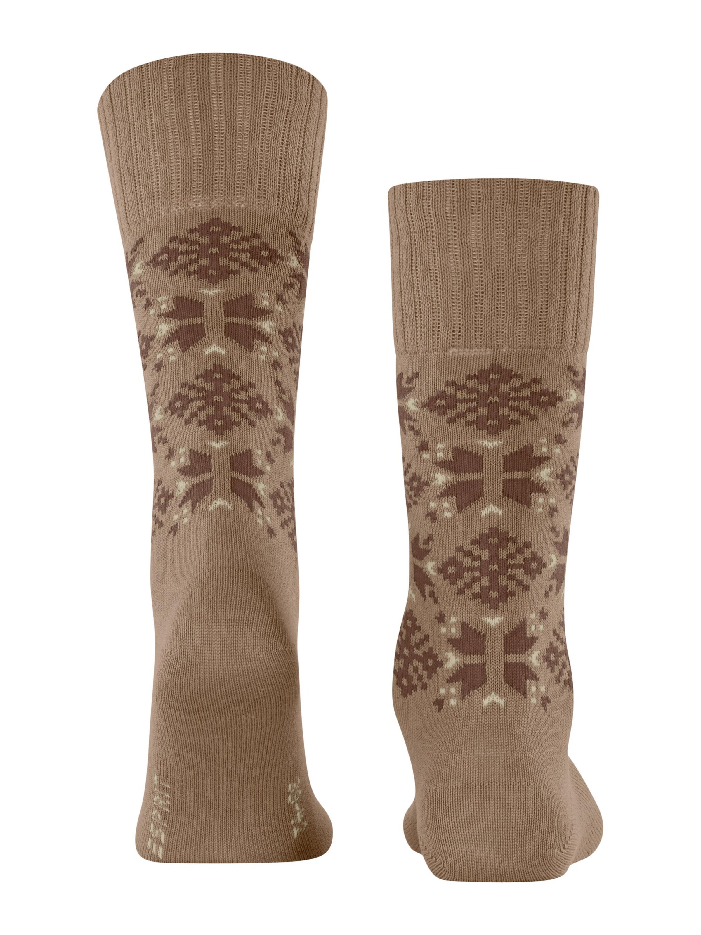 ESPRIT Socks 'Winter Star' in Beige