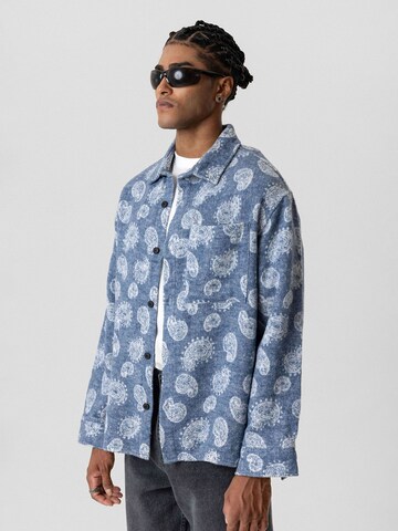 Dandalo Comfort fit Button Up Shirt 'Arthur' in Blue