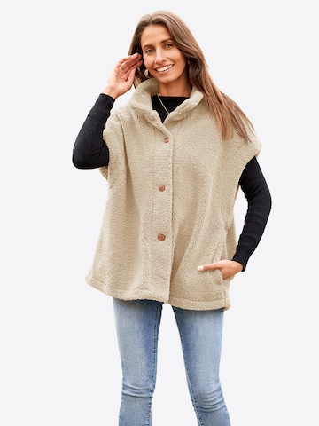 Imily Bela - Chaleco en beige: frente