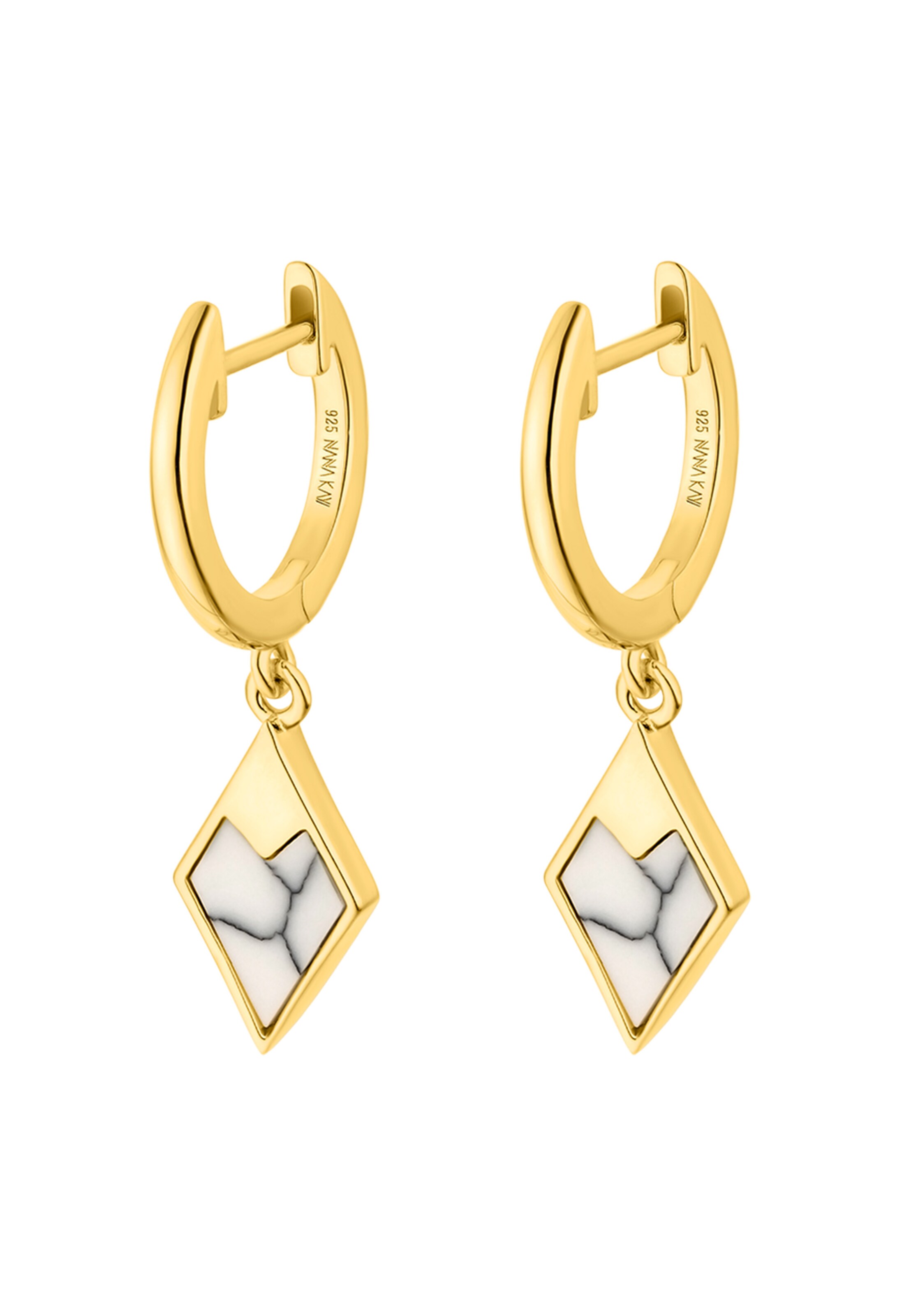Nana Kay Earrings 'Roman Vibes' in Gold: front