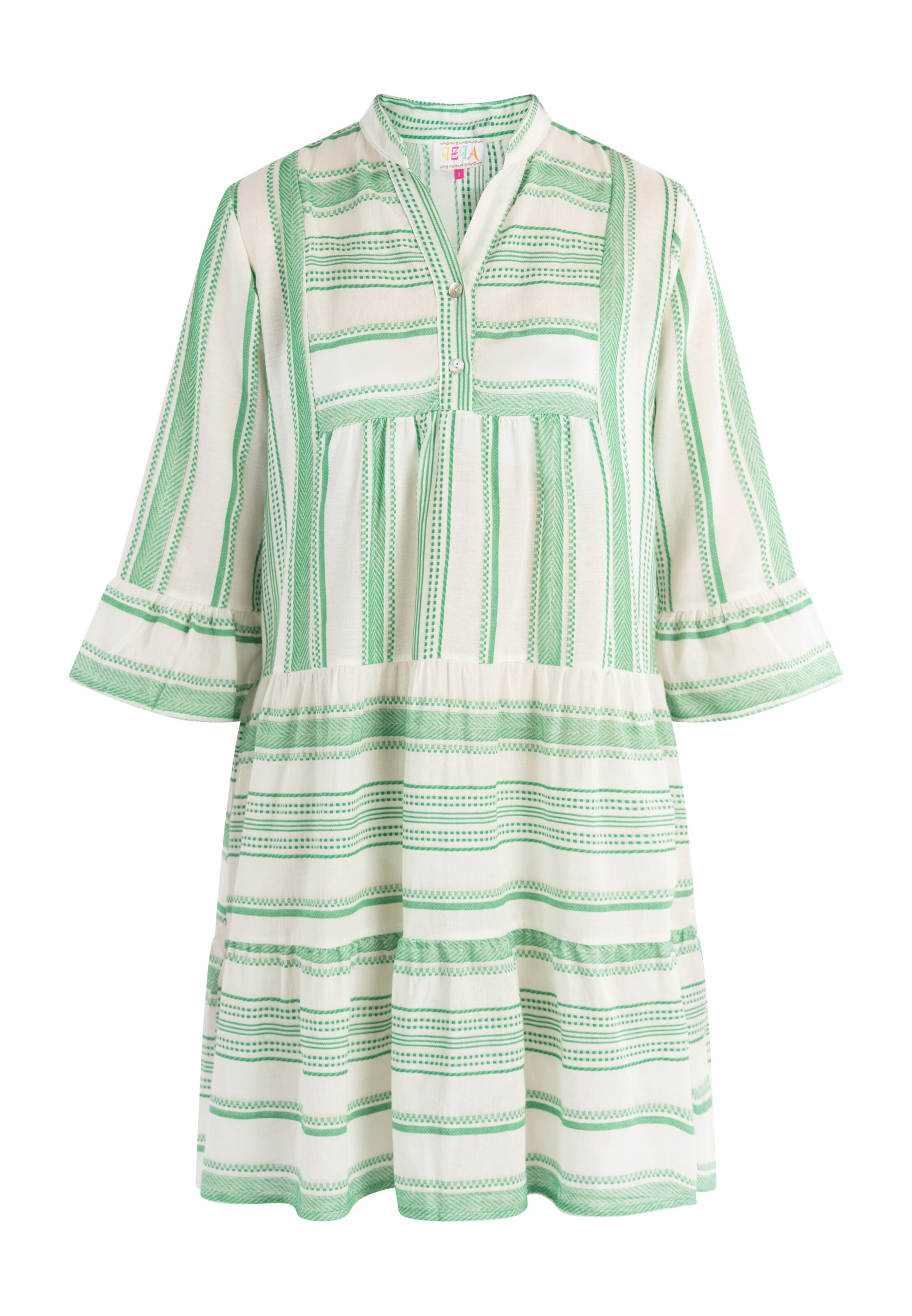 IZIA - Vestido de verano en verde: frente