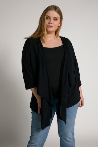 Ulla Popken Shirt in Zwart: voorkant