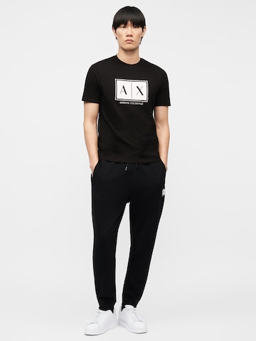 Maglietta di ARMANI EXCHANGE in nero
