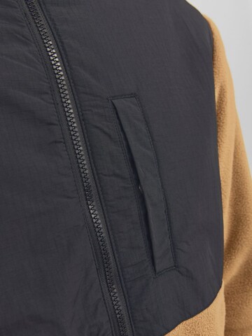 JACK & JONES Fleecejakke 'Marvin' i brun