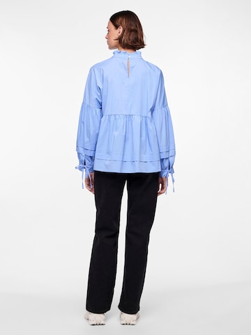 PIECES Blouse 'Dula' in Blue