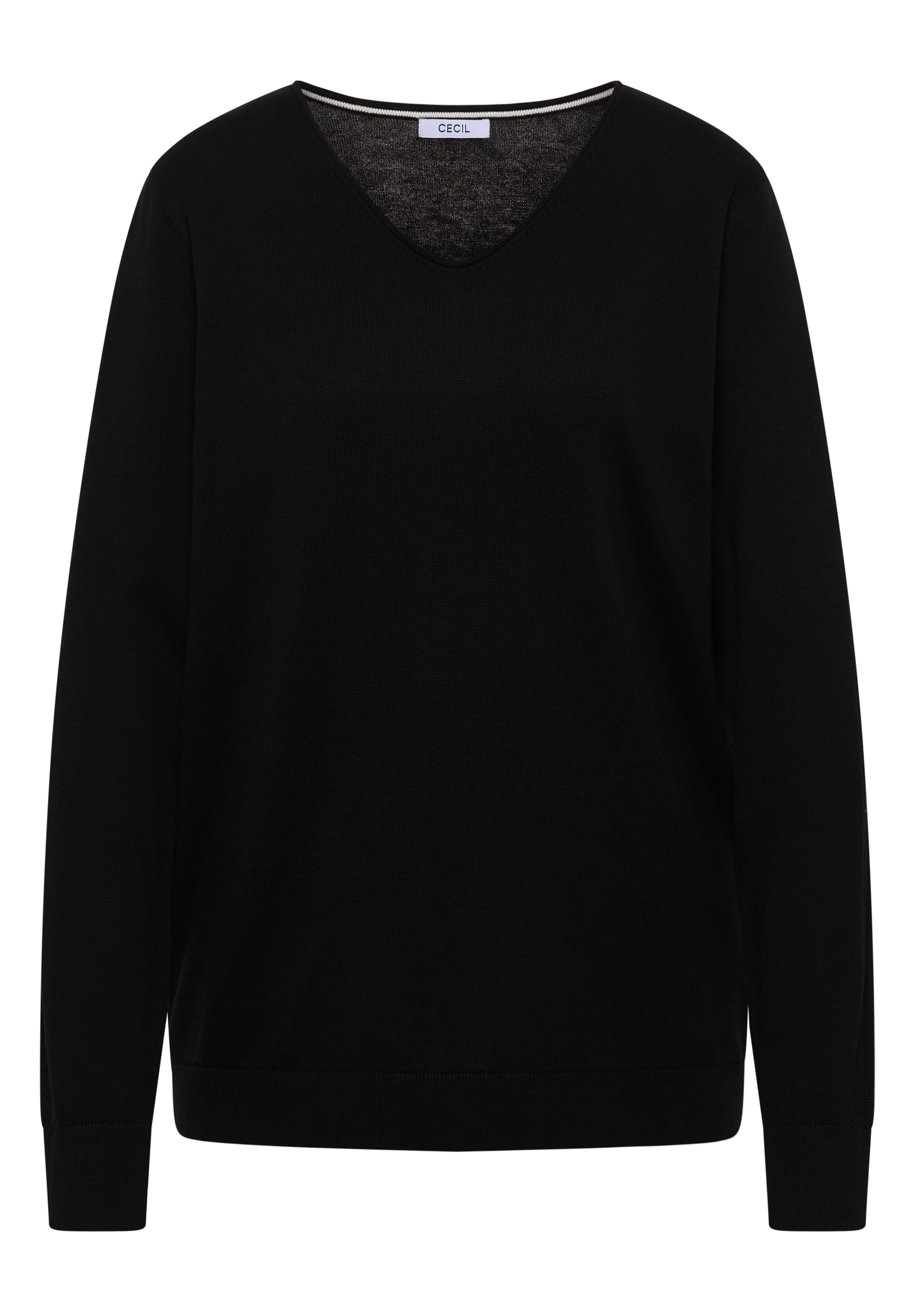 CECIL Pullover in Schwarz: Vorderseite