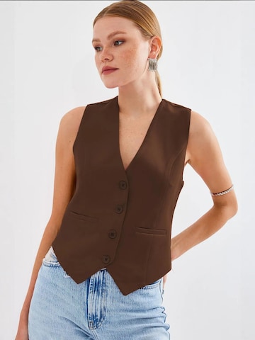 Gilet di Bigdart in marrone: frontale