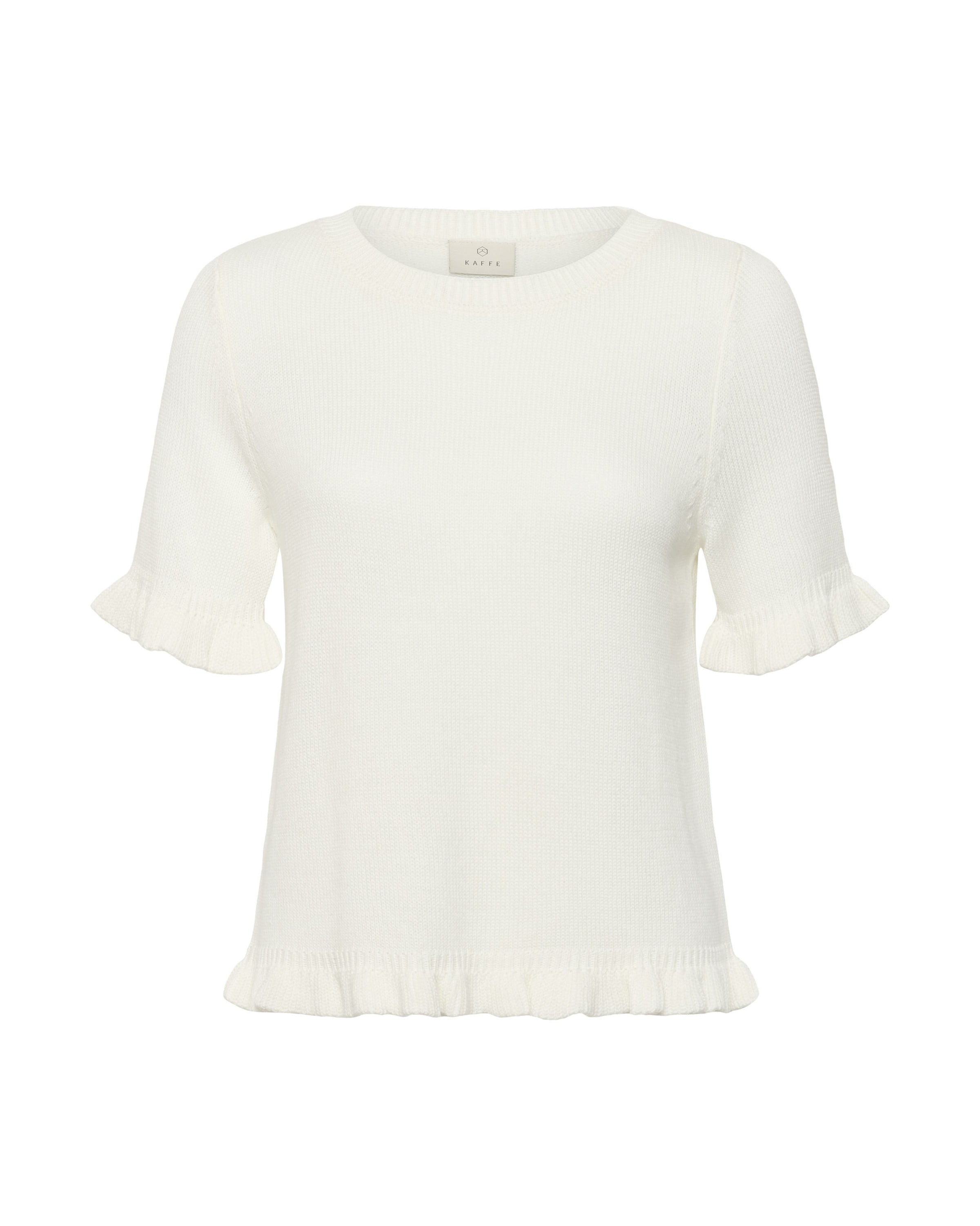 Kaffe - Jersey 'Lindsay' en blanco: frente