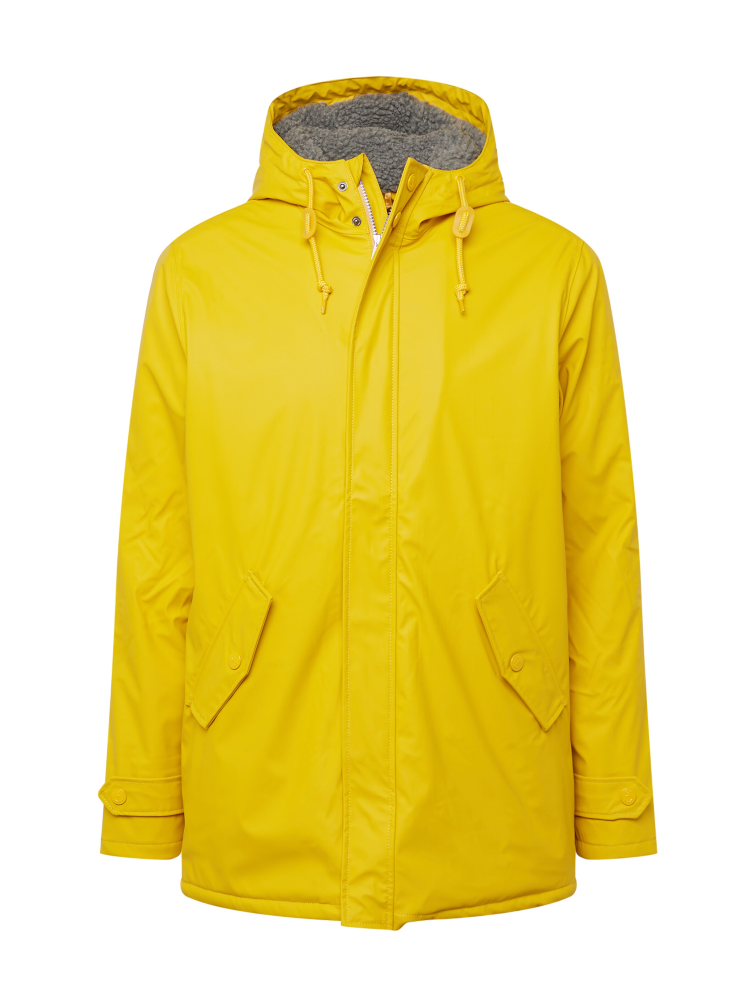 Derbe Between-Season Jacket 'Trekholm' in Yellow: front