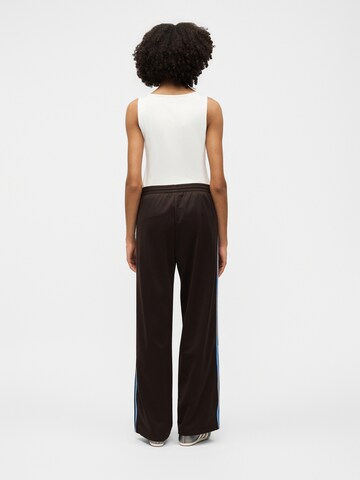 ADIDAS ORIGINALS Wide Leg Hose 'Firebird' in Braun
