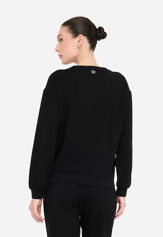 Bluză de molton de la Liu Jo pe negru