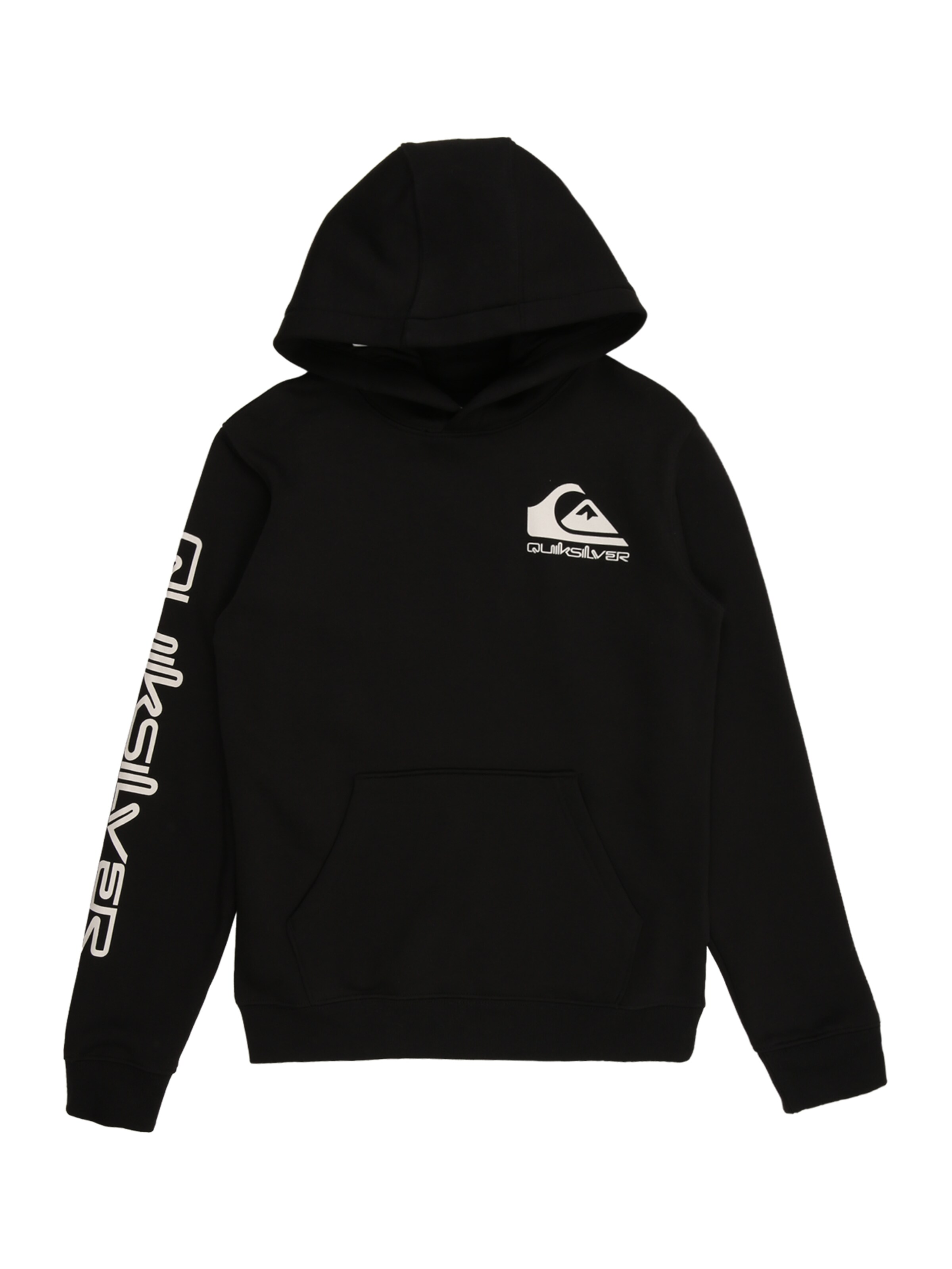 QUIKSILVER Mikina – černá: přední strana