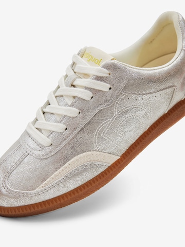 Desigual Platform trainers 'Retro ' in White