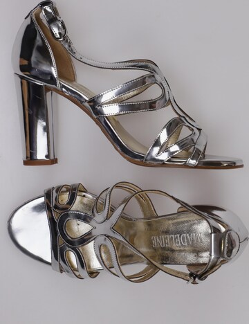 Madeleine Sandals & High-Heeled Sandals in 38 in Silver: front