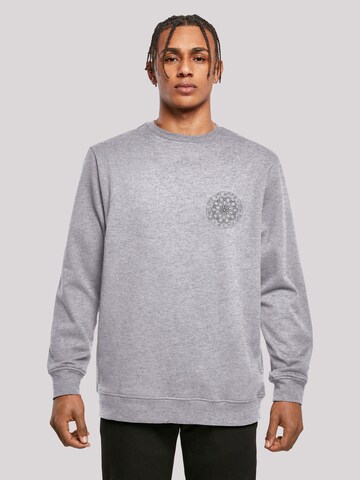 Sweat-shirt F4NT4STIC en gris : devant