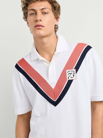 Pepe Jeans Poloshirt 'Malcom' in Weiß