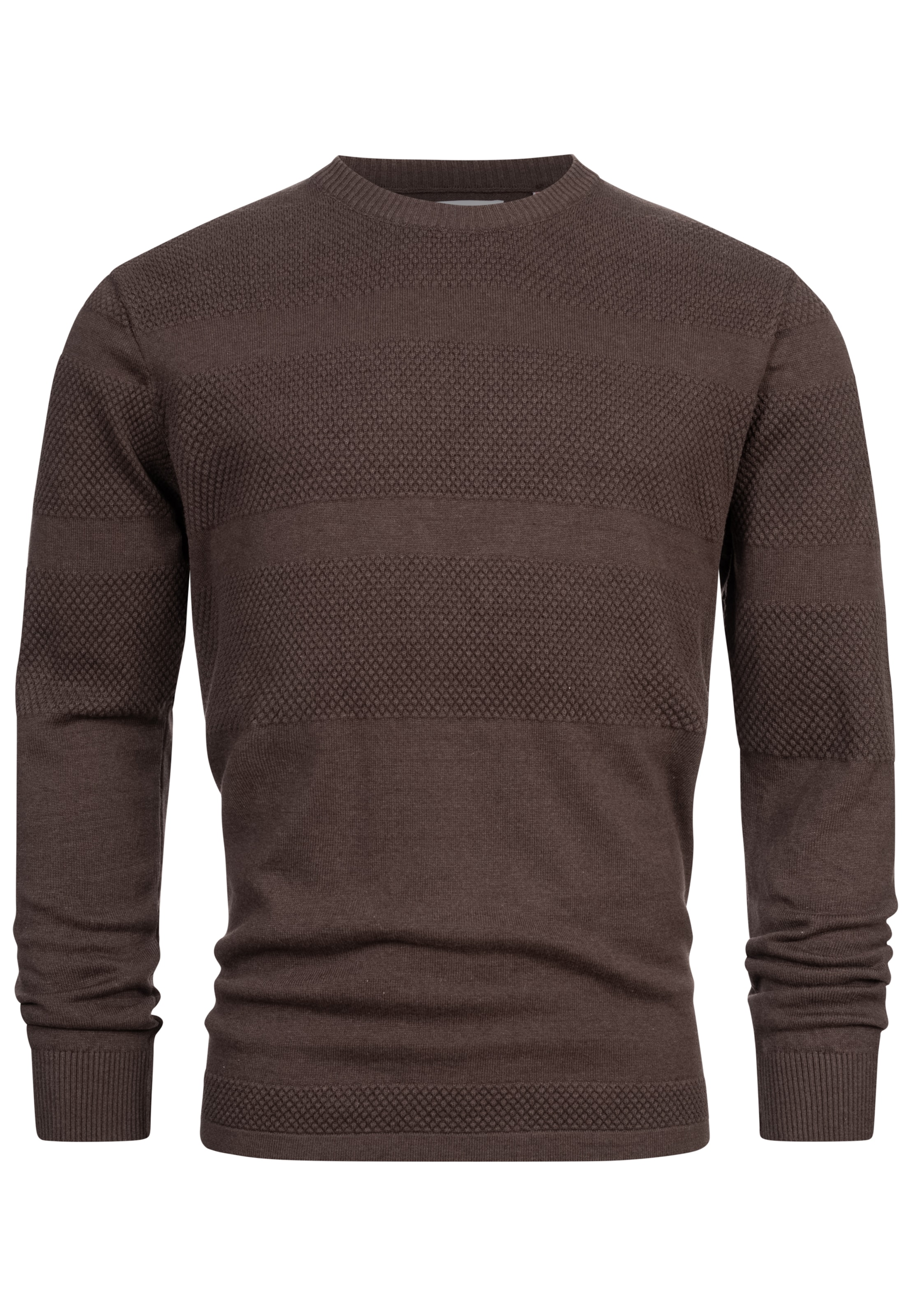 Kronstadt Trui 'Hannes' in Bruin: voorkant