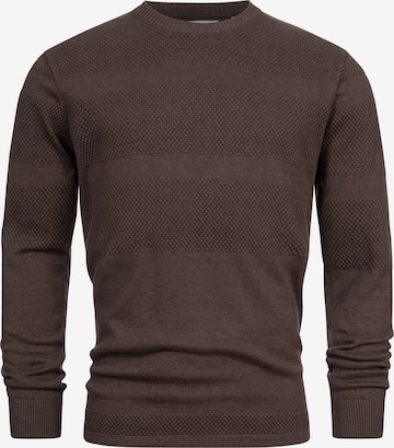 Kronstadt Sweater 'Hannes' in Brown: front
