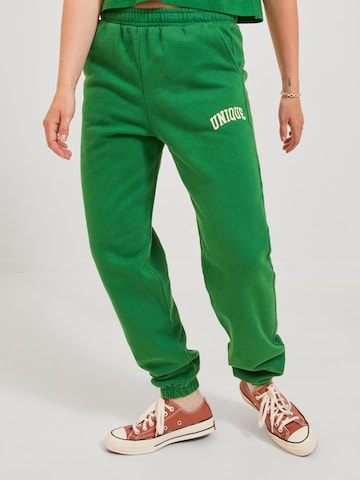 Effilé Pantalon 'JADA' JJXX en vert : devant