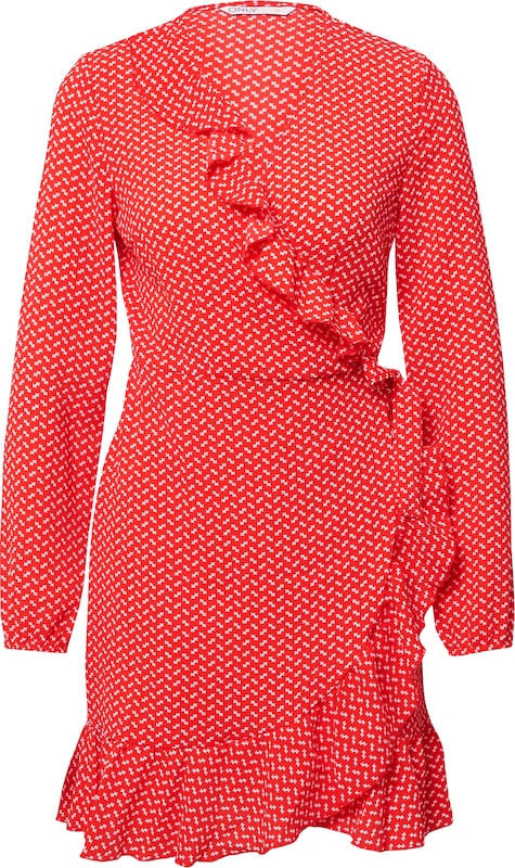 ONLY Kleid 'CARLY' in Rot