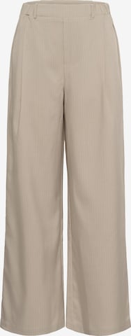 Pantalon à pince 'KAKaren' Kaffe en beige : devant