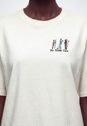 Tricou de la THE NORTH FACE pe alb