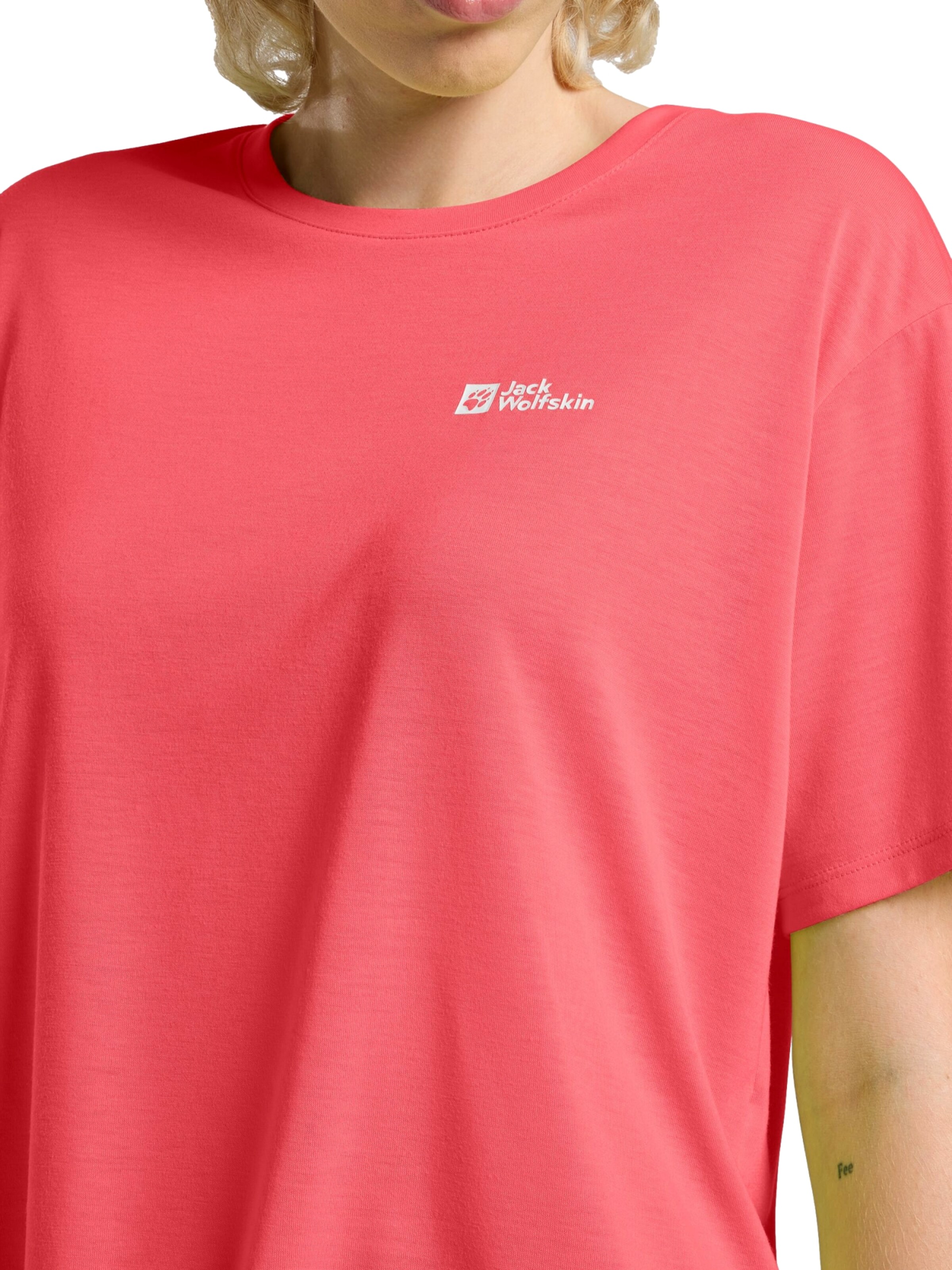 JACK WOLFSKIN Funktionsbluse 'Vonnan' i pink