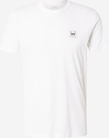 Lee T-Shirt in Weiß: Vorderseite