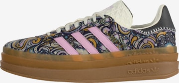 juoda ADIDAS ORIGINALS Sportbačiai 'GAZELLE BOLD': priekis