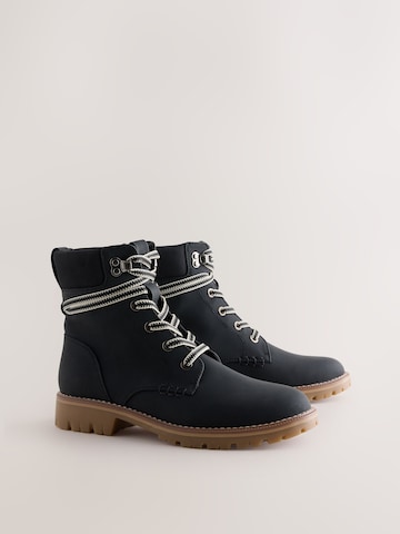 Bottes à lacets Next en noir